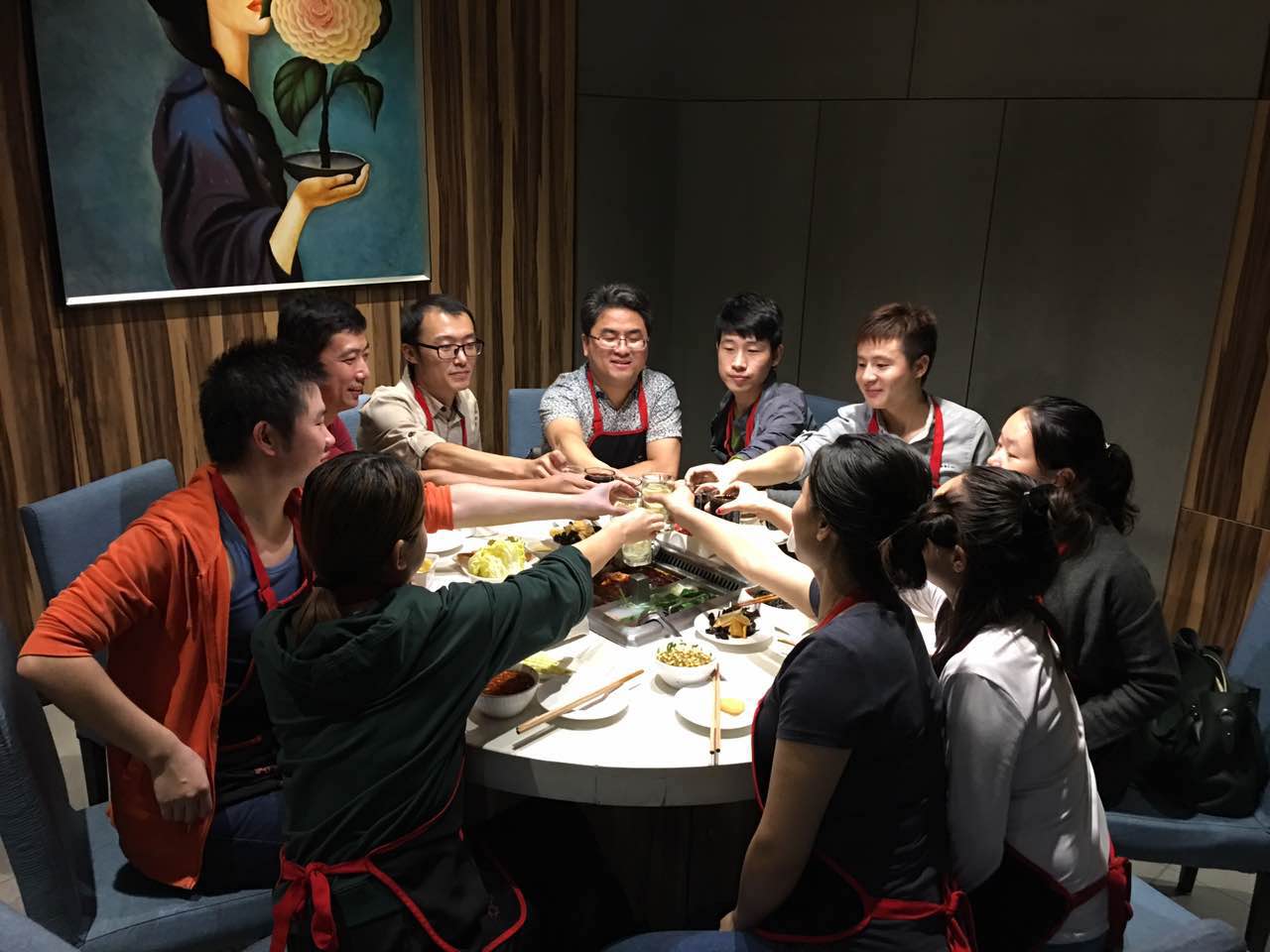 相聚在今朝，奋斗在明天